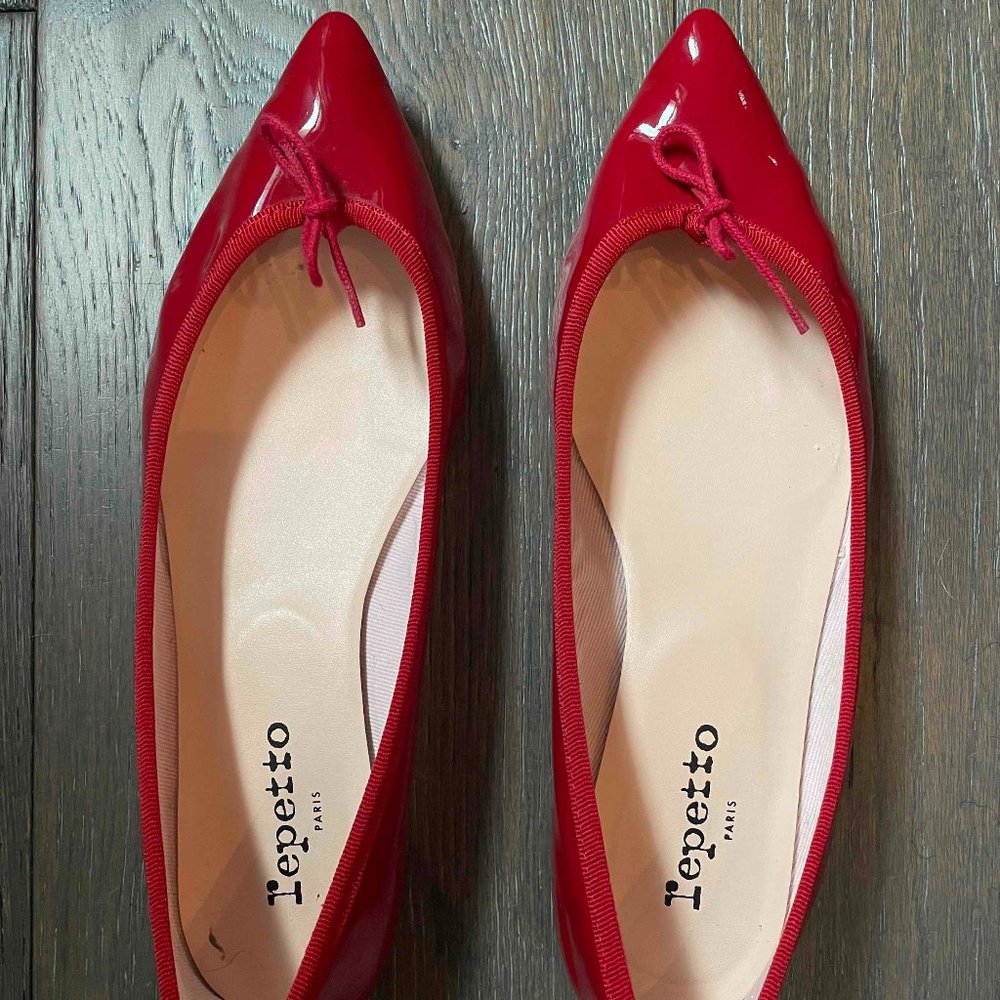 Repetto Brigitte ballerinas red (used)
